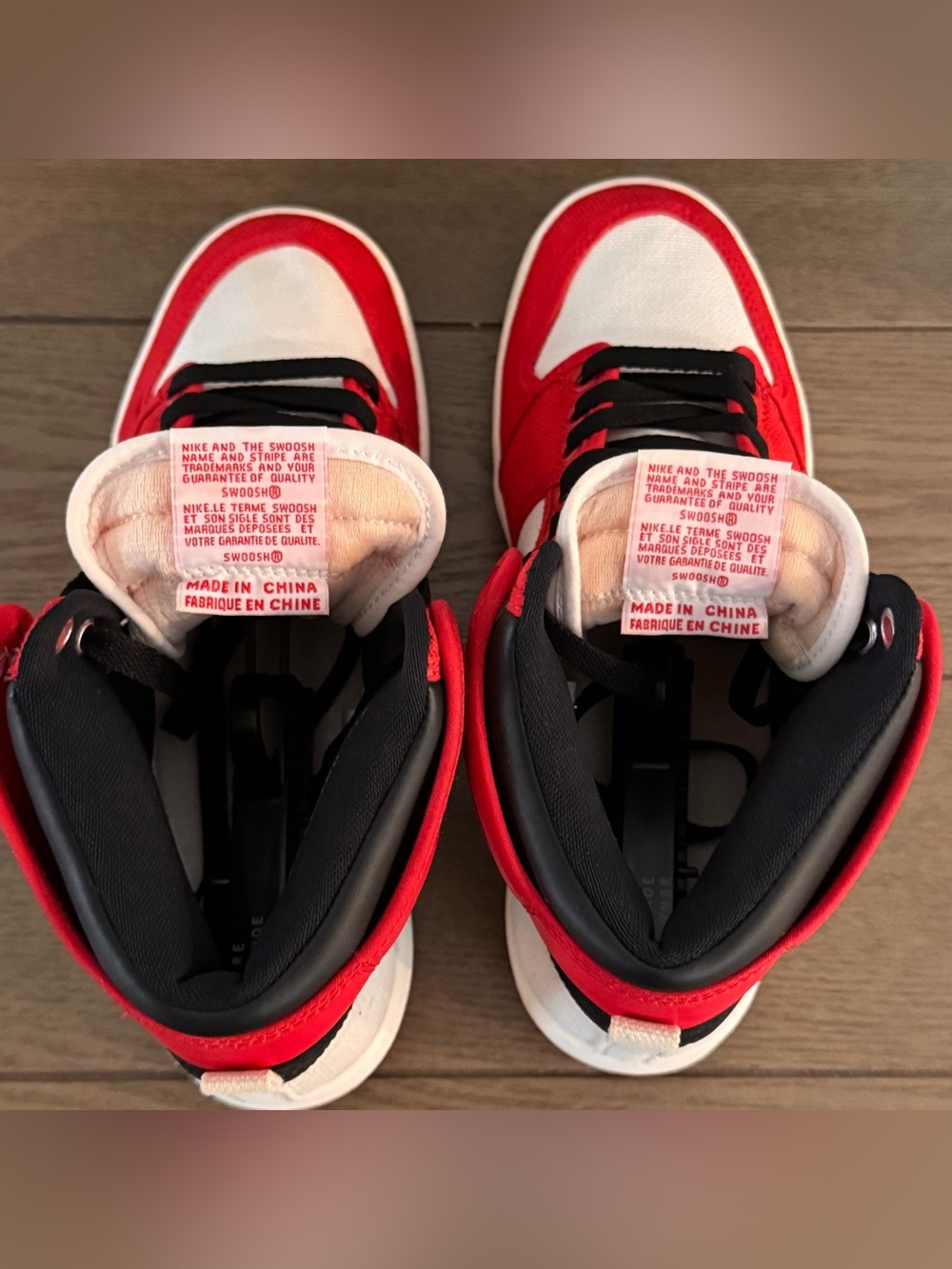 Air Jordan 1 KO Chicago (AJKO) 2021 Men’s Size 7.5 White Red Black DA9089-100 - Picture 8 of 14